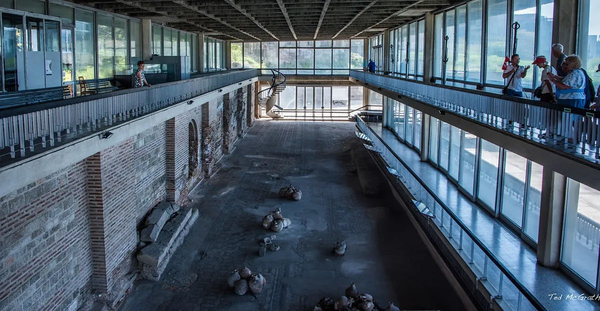 Late Morning: Roman Edifice with Mosaic