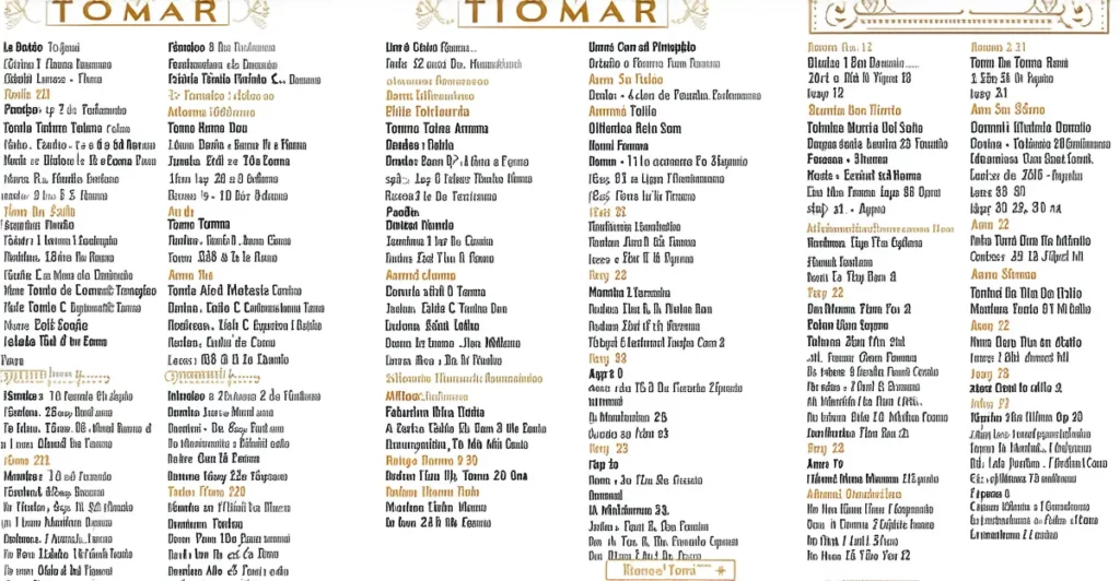 Tomar itinerary