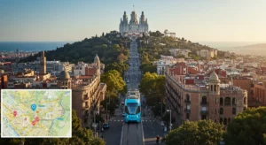 how to get to tibidabo amusement park barcelona - barcelona adventure guide